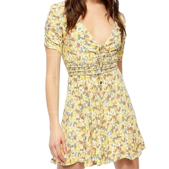 Free People Forget Me Not Floral Dress Women's. Size 6. New With Tags $128 - Picture 1 of 11